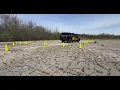 Behind the wheel of the emergency vehicle operations training course