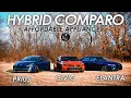 Honda Civic vs Toyota Prius vs Elantra Picking the Best Hybrid Sedan