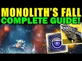 Download Lagu Destiny Rising: MONOLITH'S FALL Complete Raid Guide! (Gauntlet: Onslaught)