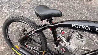 Motorized bicycle test Stage6 80cc RDMmanu USA