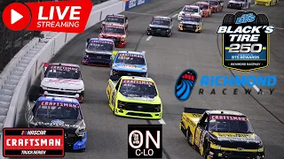 BLACKS s TIRE 250 at Richmond Live Nascar Craftsman Truck Series Live Commentary Reaction
