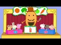 Lagu Peppa Pig S06E31 Mr Potato's Fruit and Vegetable Quiz