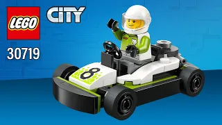 LEGO City Go-Kart Racer (30719)[48 pcs] Step-by-Step Building Instructions @TopBrickBuilder
