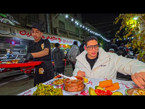 فيديو اضخم سحور فالقاهره😳☹️| فول وحيد العظيم😯🙈!!