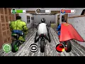 Download Lagu Playing as Granny, Hulk, Superman rides a motorcycle in house - Gameplay Animation (p.17) MP3