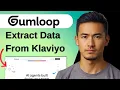 How to Extract Data from Klaviyo with Gumloop 2026 Tutorial