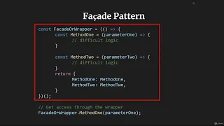 Design Patterns with JavaScript ES56 and Node js from Zero Facade Pattern Lecture