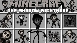 Minecraft THE SHADOW IN NIGHTMARE MOD / RUN HORROR MOD! (Minecraft Mods)