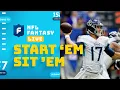 Start Em Sit Em Fantasy Live