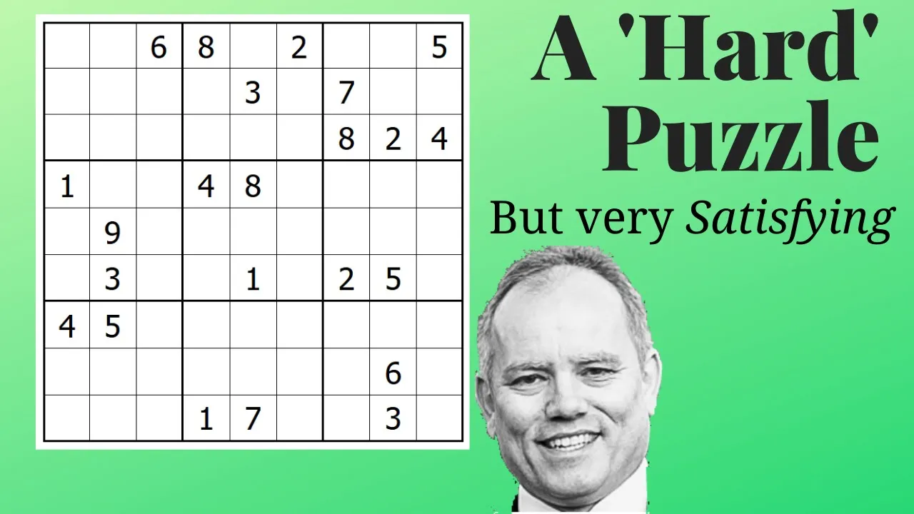 A 'Hard' Puzzle - Solved with a Neat Trick