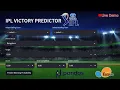 IPL victory predictor using python