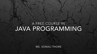 Java Programming Tutorials SonaliThore LLAGT