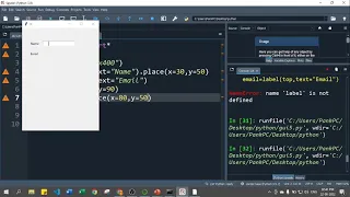 Tkinter Place Method In Detail Python TKinte Tutorials in Hindi 05