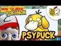 HOW TO DRAW PSYDUCK Pokemon Drawing and Coloring for Kids Blabla Art