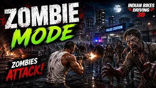 Indian Bikes Driving 3D Zombie Mode 😱🔥 Zombies Attack! | Epic Gameplay