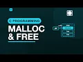 malloc and free Programming With C 8 1