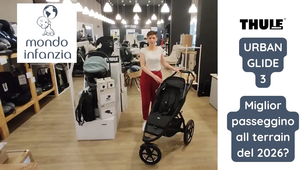 Thule Urban Glide 3 – Sportlicher All-Terrain-Kinderwagen für aktive Familien