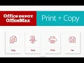 Office Depot Print and Copy Self Service Printer