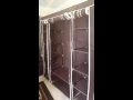 This SONGMICS 59 Portable Clothes Closet ULSF03K is super spacious and functional