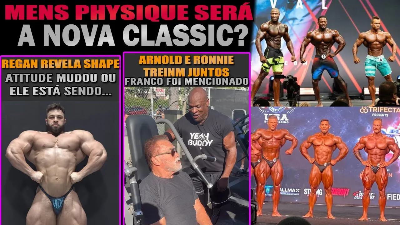 O limite de peso da Men's Physique "forçou" o aumento de peso da Classic? + Arnold e Ronnie