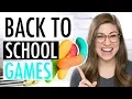 THE BEST BACK TO SCHOOL ACTIVITIES Icebreakers and Community Building Games