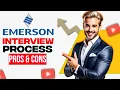 Emerson hiring process review Pros cons with employee and work benefits