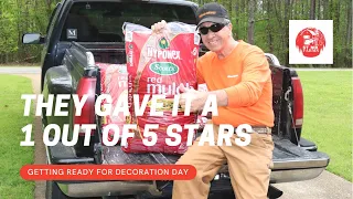 Scotts Red Mulch Application