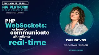 API Platform Conference 2022 - Pauline Vos