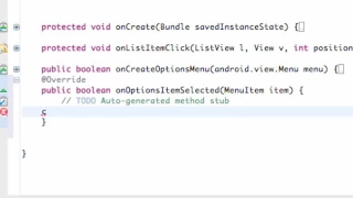 Android Application Development Tutorial 52 Making MenuItems do something