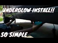 How To Install Underglows On your Car Opt7 Lighting kit