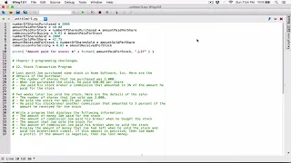2 12 Stock Transaction Program - Python