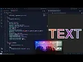 ASMR Coding Animated Gradient on Text HTML CSS No Talking