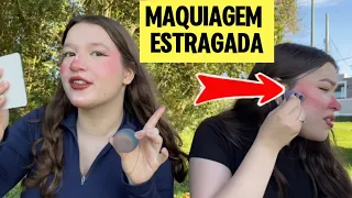 MAQUIAGEM ESTRAGADA Ⓜ️ Hoje é dia de Marias