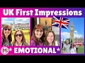 EMOTIONAL 1st Time in the UK - American s First Impressions of England