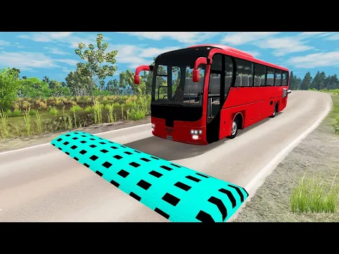 Download MP3 Flatbed Trailer Cars Transportation with Slide Color - Cars vs Deep Water - BeamNG.Drive