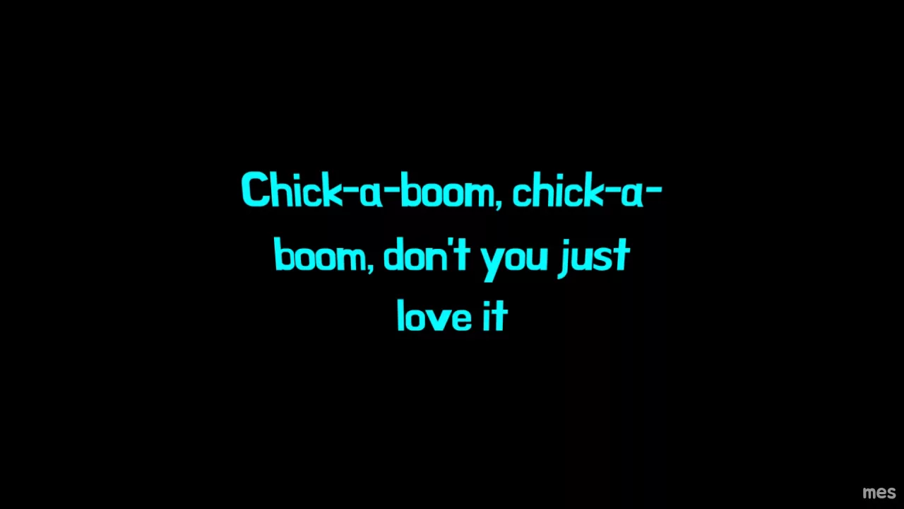 Chick-A-Boom | Daddy Dewdrop | Lyrics ☾☀ Chick-A-Boom | Daddy Dewdrop | Lyrics ☾☀
