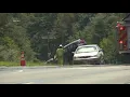 Wrong-way crash sparks large gas leak in Burke