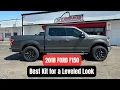 2018 Ford F150 with Level kit Wheels and Tires Best Leveling Kit for Ford