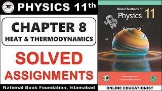 Numerical Assignments Chapter 8 Heat Thermodynamics Physics 11th National Book Foundation