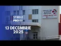 Lagu Știrile PRO TV - 13 Decembrie 2025 | Apă contaminată la spitalul de copii din Iași