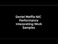 Maffia Performing Arts Interpreting Samples