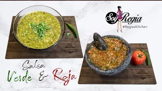 Salsas Verde Roja al estilo Soy Regia