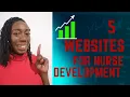 5 Essential Websites for Nurse Career Development