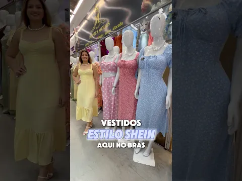 VESTIDOS ESTILO SHEIN DIRETO DO FABRICANTE! 😍🔥