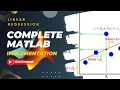 Linear regression MATLAB implementation