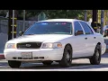 LA School Police Unmarked Crown Vic Responding Code 3