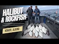 Halibut Rockfish Fishing in Homer Alaska Big Butt Charters