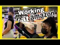 VLOG 6 COME TO WORK WITH ME Working at amazon Inbound Stow Problem Solve