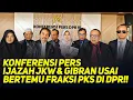 Download Lagu LIVE! KONFERENSI PERS IJAZAH JKW \u0026 GIBRAN  USAI BERTEMU FRAKSI PKS DI DPR!!