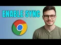 How to Turn on Auto Sync on Google Chrome Browser 2026 Easy Guide